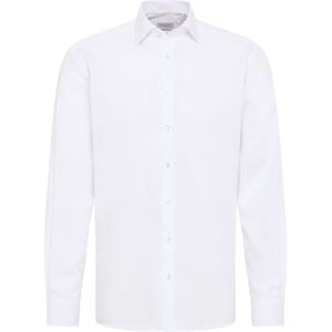 ETERNA - Overhemd - Wit - 100% Katoen - Kent Kraag - Lange Mouwen