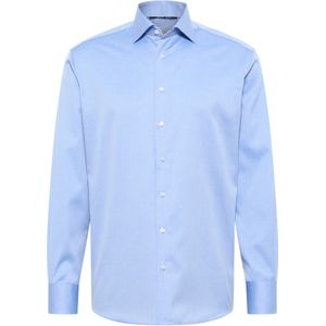 Eterna - Comfort Fit - Overhemd - Blauw - Katoen
