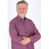 ETERNA - Overhemd - Roze Geruit - Popeline - Modern Fit