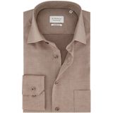 Eterna - Overhemd - Beige - Katoen - Comfort Fit