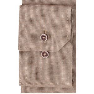 Eterna - Overhemd - Beige - Katoen - Comfort Fit