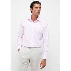 ETERNA - Comfort Fit - Overhemd - Roze - Twill