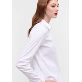 EASY IRON - Blouse - Wit - 79% Katoen - Loose Fit