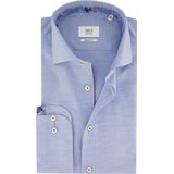 Eterna - Lichtblauwe Overhemdjurk - Katoen