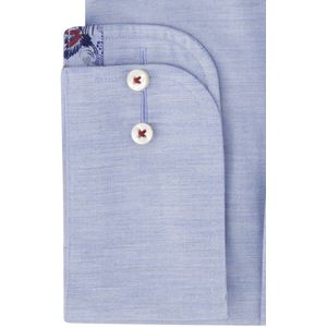 Eterna - Overhemd - Lichtblauw - Katoen - Normale Fit