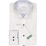 ETERNA - Overhemd - Blauw - Poplin - Strijkvrij