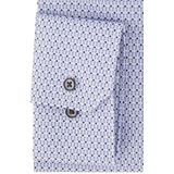 Eterna - Heren Overhemd - Blauw - Twill - Strijkvrij