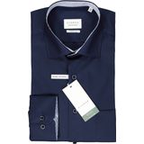 ETERNA - Overhemd - Wit - Poplin - Strijkvrij