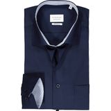 ETERNA - Overhemd - Wit - Poplin - Strijkvrij