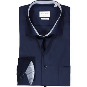 ETERNA - Overhemd - Wit - Poplin - Strijkvrij