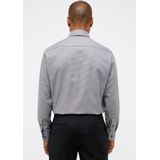 ETERNA - Modern Fit - Overhemd - Antraciet Grijs - Structuur - Mini Dessin