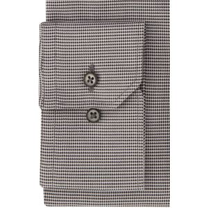 Eterna - Overhemd - Zwart - Katoen - Comfort Fit - Borstzak