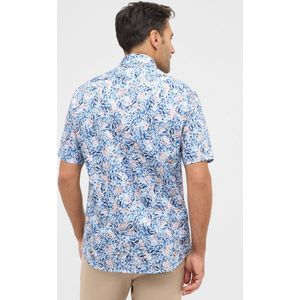 ETERNA - Overhemd - Donkerblauw - Korte Mouw - 100% Katoen