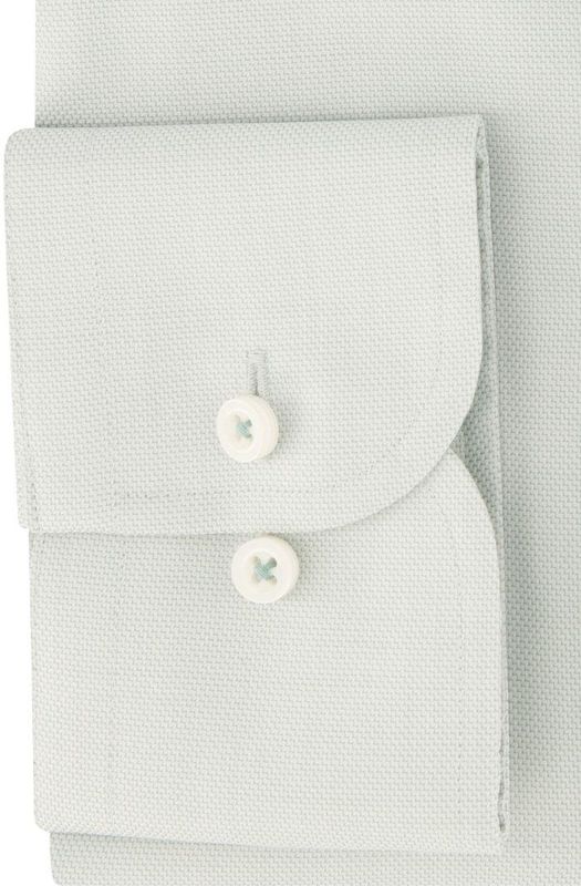 Eterna - Business Overhemd - Lichtgroen - Katoen - Normale Fit