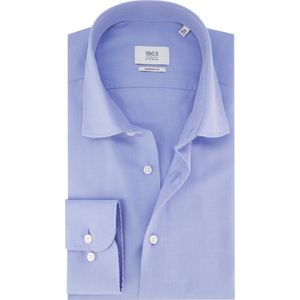 Eterna - Modern Fit - Overhemd - Blauw - Katoen