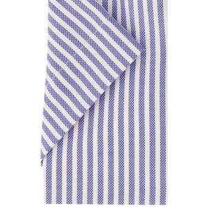 Eterna - Modern Fit - Overhemd - Blauw Gestreept - Katoen