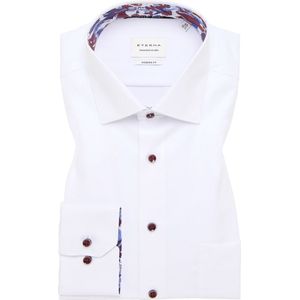 ETERNA - Modern Fit - Overhemd - Wit - Twill