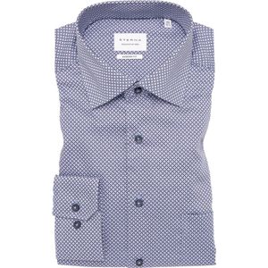 Eterna - Overhemd Blauw Eterna Lange Mouw Overhemd Blauw 4382 X19k