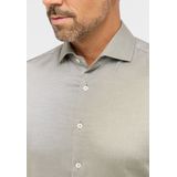 Eterna - Modern Fit Overhemd - Groen - 56% Lyocel 40% Katoen 4% Stretch