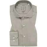 Eterna - Modern Fit Overhemd - Groen - 56% Lyocel 40% Katoen 4% Stretch