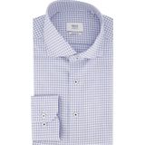 Eterna - Overhemd - Lichtblauw - Katoen - Slanke Fit