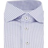 Eterna - Overhemd - Lichtblauw - Katoen - Slanke Fit