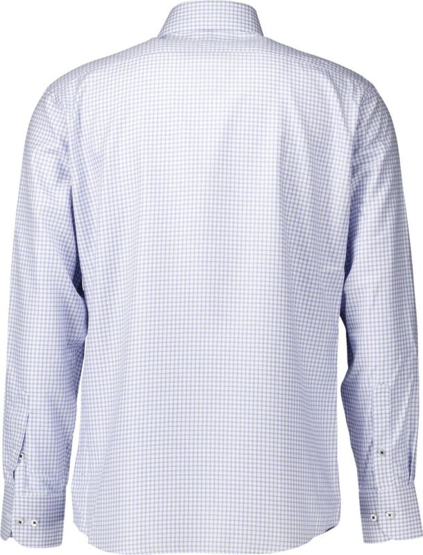 Eterna - Overhemd - Lichtblauw - Katoen - Slanke Fit