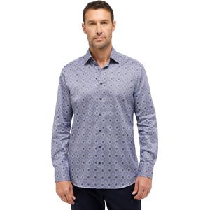 Eterna - Overhemd - Blauw - 100% Katoen - Modern Fit