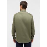 ETERNA Cover Shirt Overhemd donkergroen, Effen