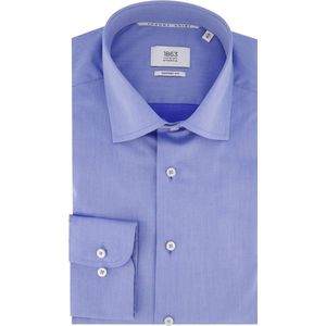 Eterna - Luxury Comfort Fit Overhemd - Effen Blauw - Katoen