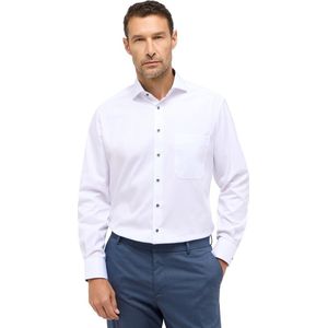 Eterna - Overhemd - Wit - Katoen - Strijkvrij - Comfort Fit