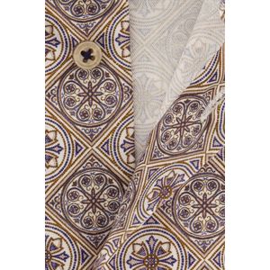 Eterna - Overhemd - Beige - Katoen