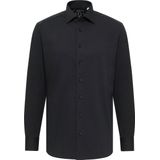 Eterna - MODERN FIT - Overhemd - Zwart - Lange Mouwen - NON IRON