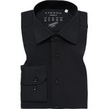Eterna - MODERN FIT - Overhemd - Zwart - Lange Mouwen - NON IRON