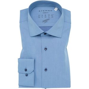 Eterna - MODERN FIT - Overhemd - Denim - NON IRON (strijkvrij)