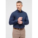 Eterna - Overhemd - Navy - Slim fit - NON IRON (strijkvrij)