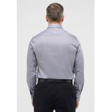 Overhemden - Grijs - Katoen - Strijkvrij, Kentkraag, Lange Mouwen