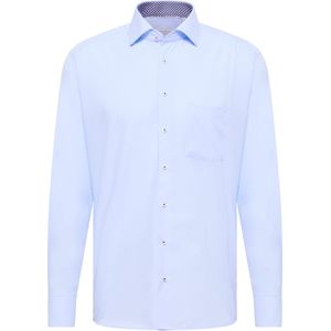 ETERNA - Overhemd - Lichtblauw - Poplin - Strijkvrij