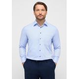 Eterna - Comfort Fit - Overhemd - Lichtblauw - Katoen