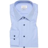 Eterna - Comfort Fit - Overhemd - Lichtblauw - Katoen