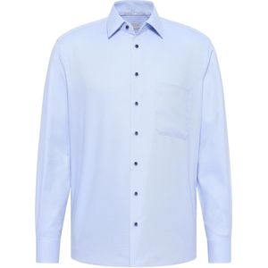 Eterna - Comfort Fit - Overhemd - Lichtblauw - Katoen