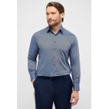 Eterna - Comfort Fit - Overhemd - Donkerblauw - 100% Katoen