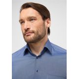 Eterna - Comfort Fit - Overhemd - Donkerblauw - 100% Katoen
