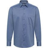 Eterna - Comfort Fit - Overhemd - Donkerblauw - 100% Katoen