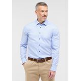 Lichtblauw Overhemd - Knoopsluiting - Lange Mouwen - NON IRON