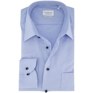 Eterna - Comfort Fit - Overhemd - Lichtblauw - Katoen