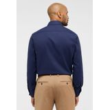 Eterna - Comfort Fit - Overhemd - Donkerblauw - 100% Katoen