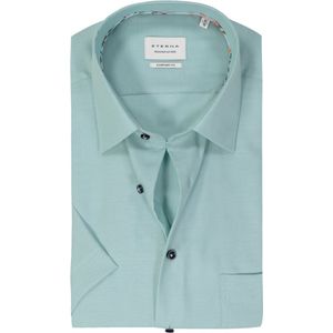 ETERNA - Comfort Fit - Heren Overhemd - Korte Mouwen - Oxford - Strijkvrij