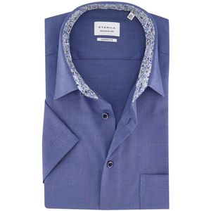 ETERNA Overhemd Korte mouw donkerblauw