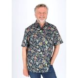 Eterna - Modern Fit Overhemd - Korte Mouwen - Licht Blauw - Poplin